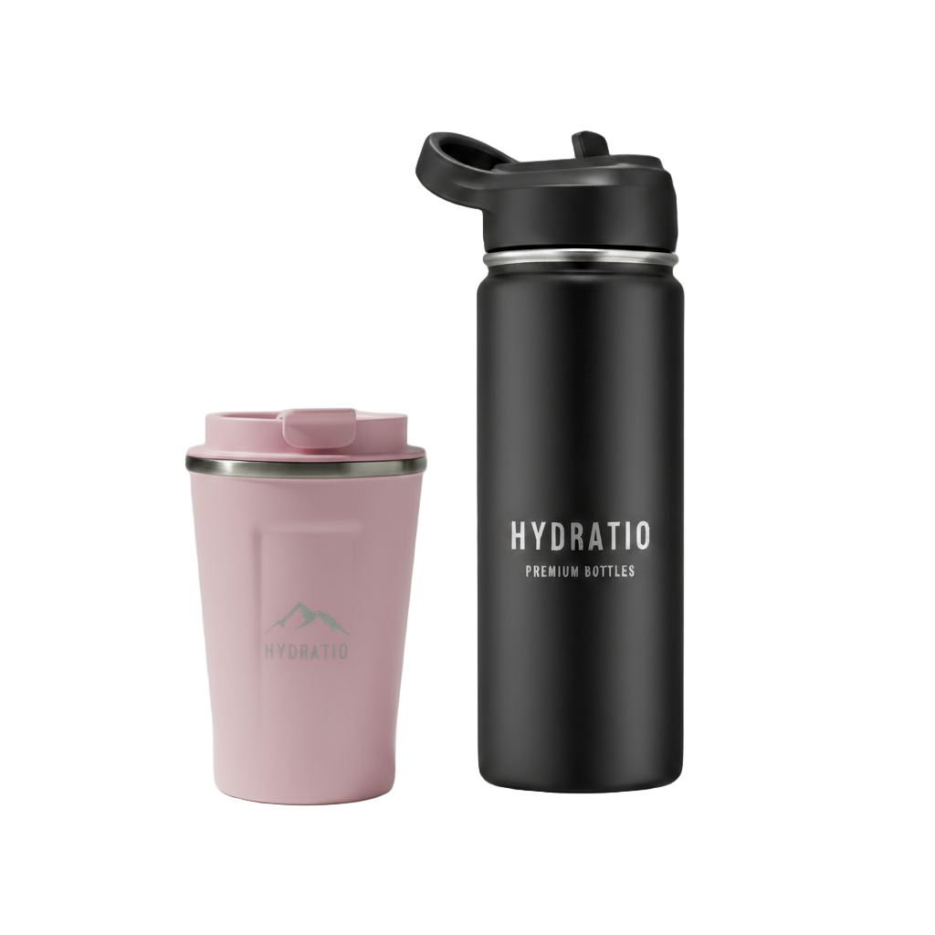 Blush & Bold bundle: Blush Pink Essence met Rose Quartz mok